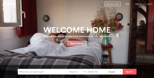 Screenshot from airbnb.com