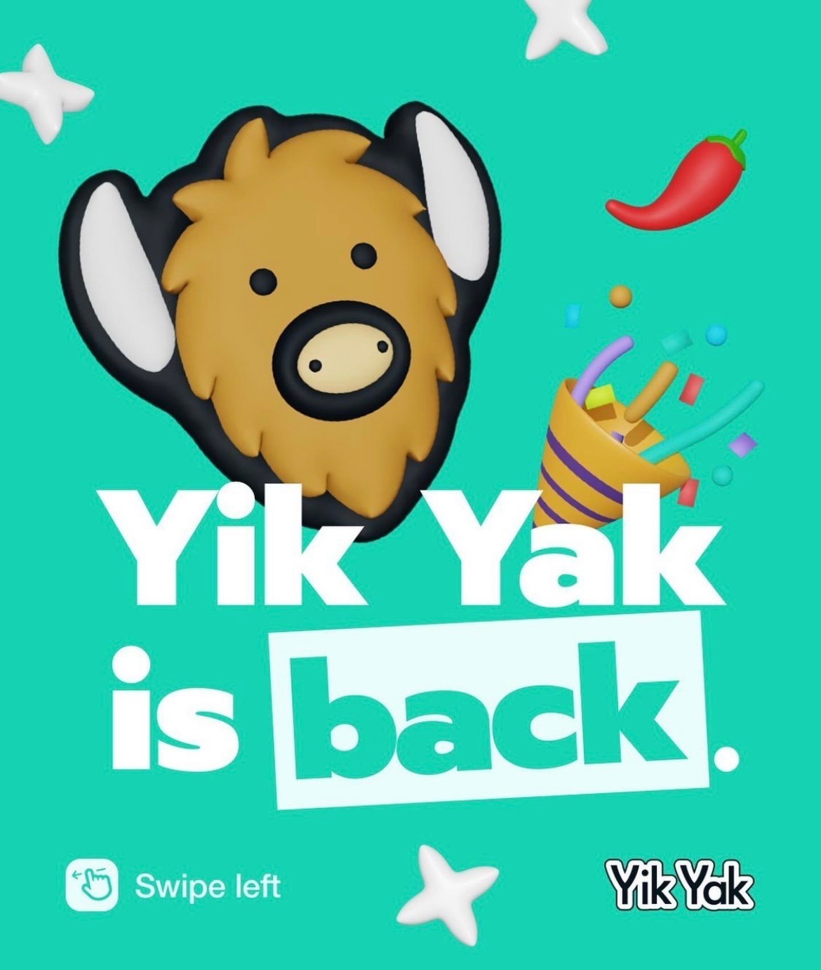 Yik Yak on Instagram. 
