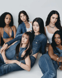 Image of KATSEYE in Gap campaign.