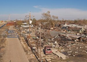 Image of hurricane Katrina damage