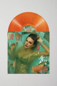 The Life of a Showgirl album cover and vinyl