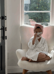 Image of child with Rini Facemask on